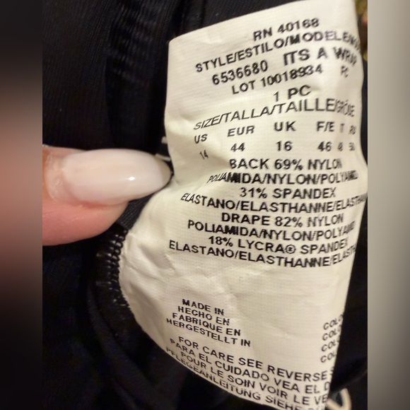 Miraclesuit It's A Wrap One Piece Swimsuit Dali Leopard - Picture 7 of 9